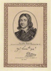 NPG D29002; Sir John Danvers after Unknown artist, published by  John Thane